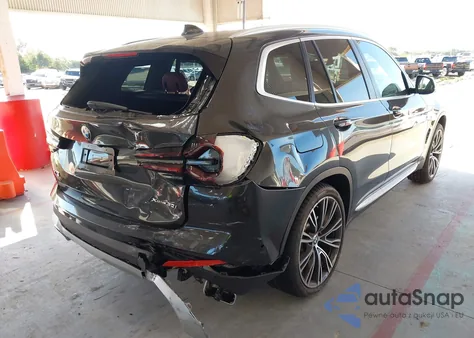 2023 BMW X3 xDrive30I из США, поврежденный, VIN 5UX53DP05P9P39900